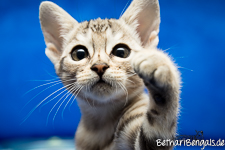 Bengal silber rosetted